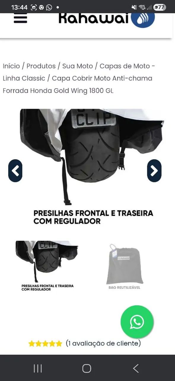 CAPA PARA MOTO - Foto 5