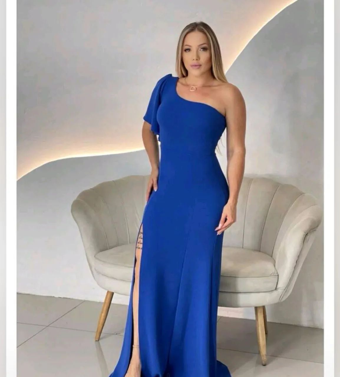 Vestido Azul Royal  - Foto 3