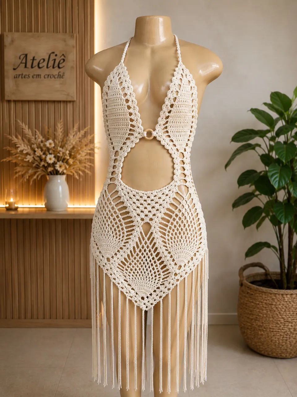 Vestidos em crochê  - Foto 5