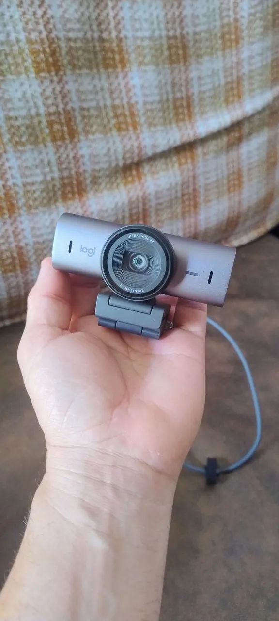 Câmera Logitech 4 k 