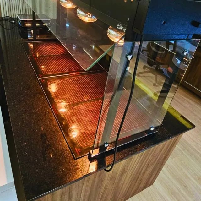 Balcão para buffet Glasart em Granito e MDF - Foto 2