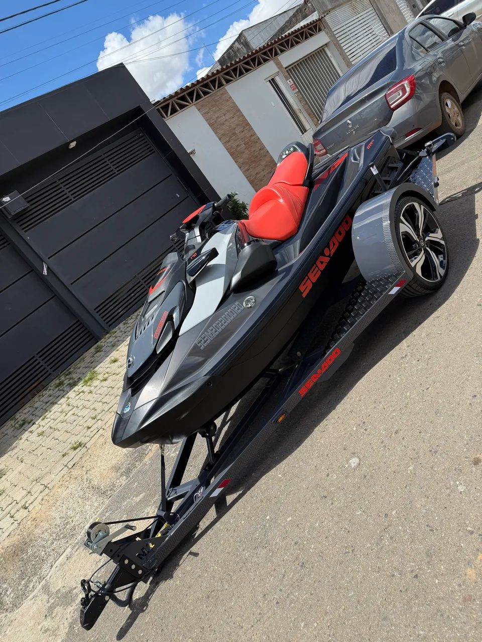 Jet ski GTI 170 se com 31 horas impecável ano 2022 - Foto 5