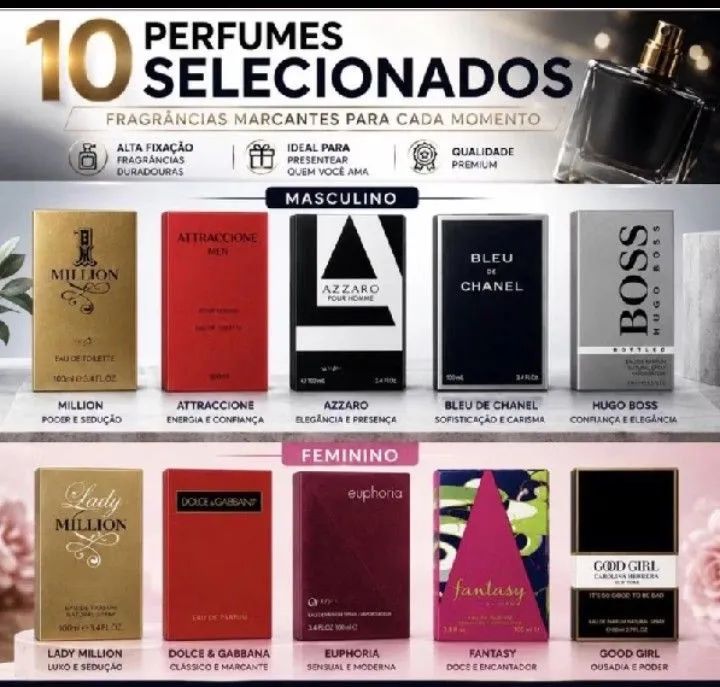 PERFUMES 50ML E 100ML - Foto 3