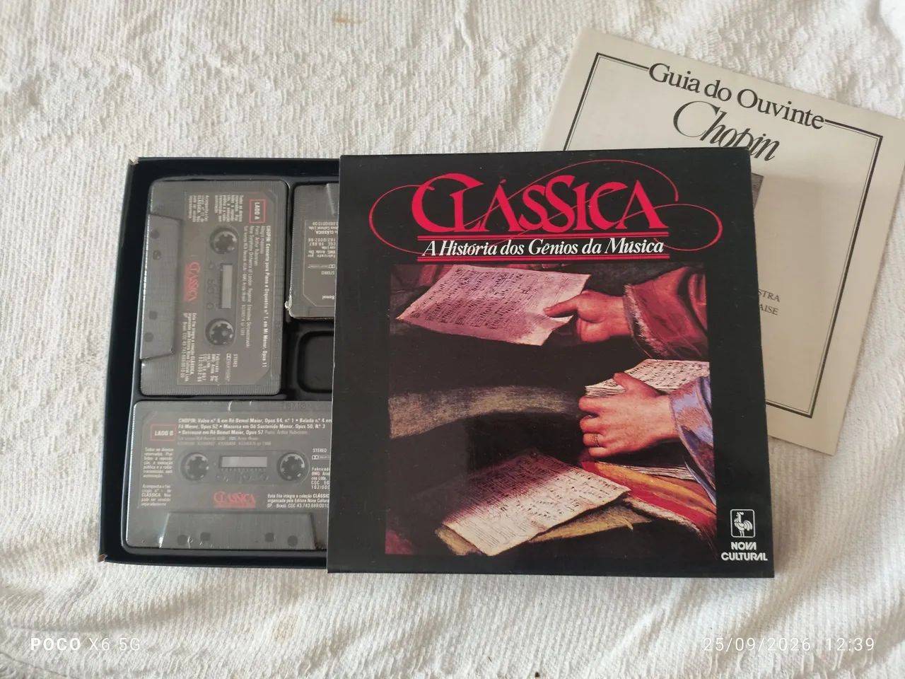 Chopin- Box fita cassete e livreto - Foto 2