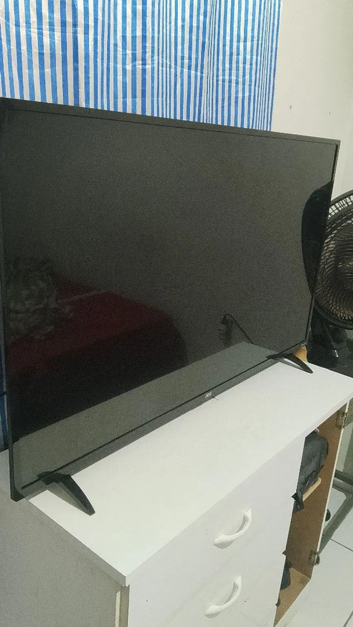Vendo Smart Tv 43 polegadas AOC Roku  - Foto 3