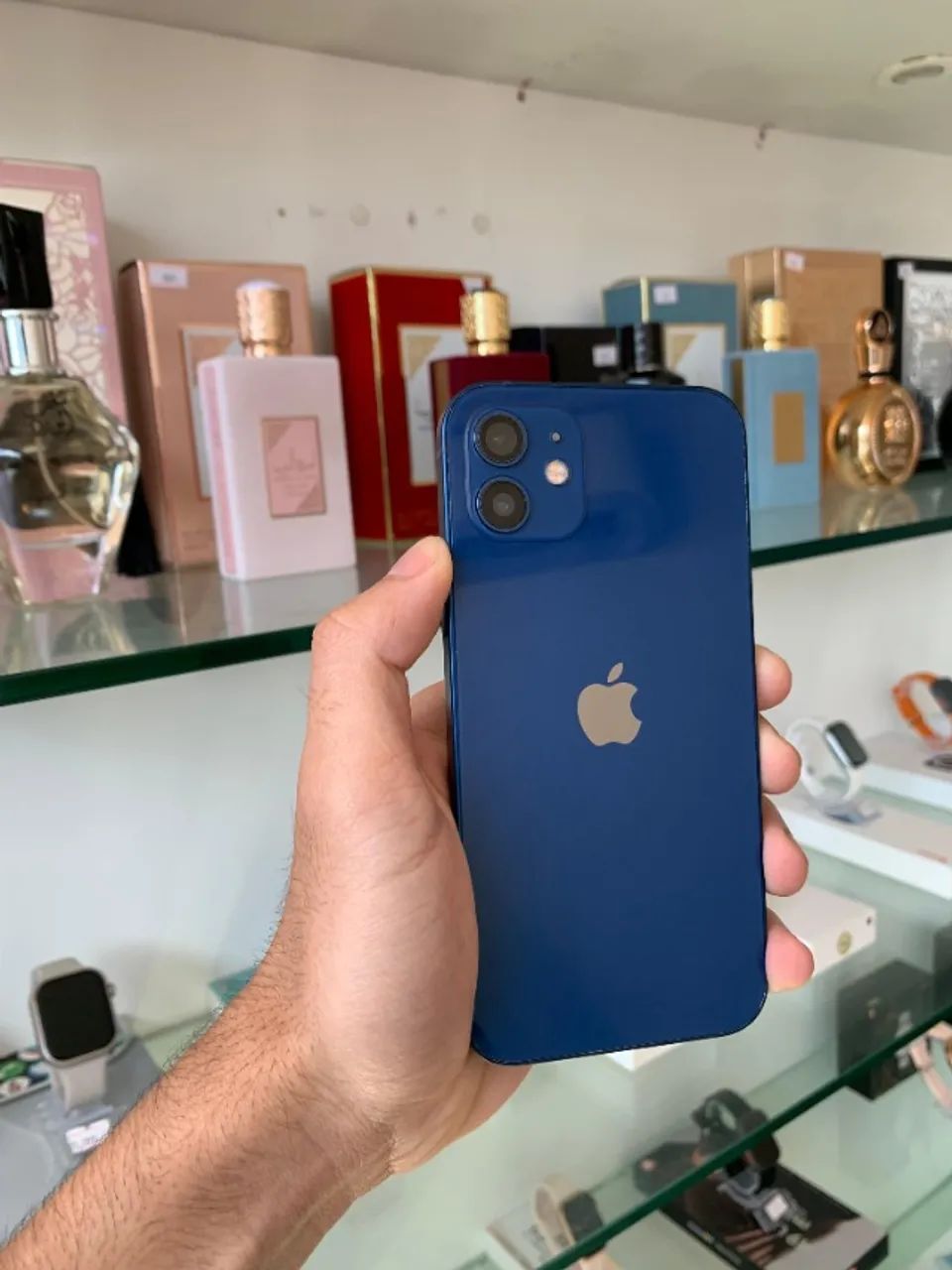 iPhone 12 Azul 128Gb - Celulares e Smartphones - Parque Jacaraípe