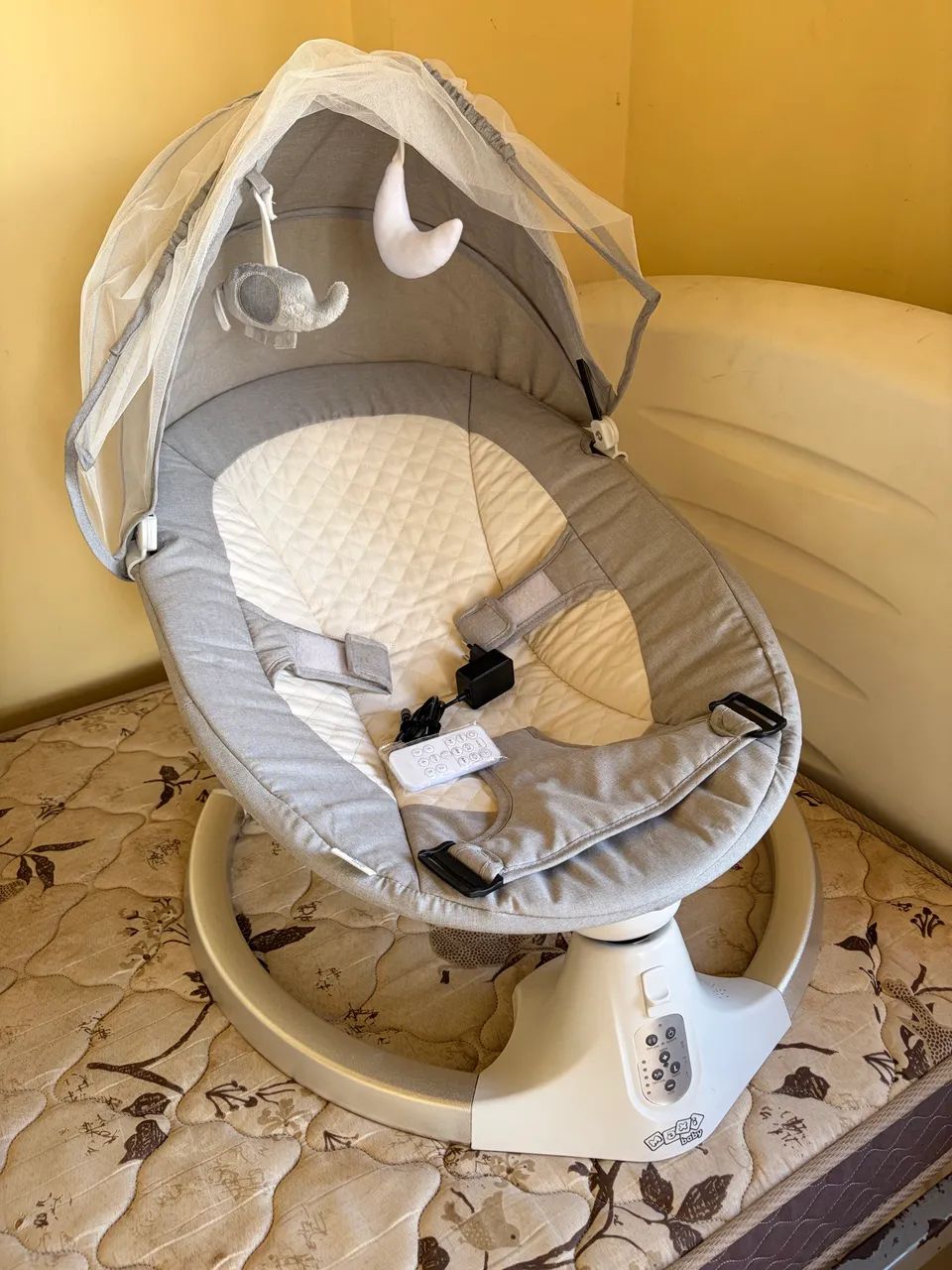 Cadeira de balanço automática elétrica para bebê 