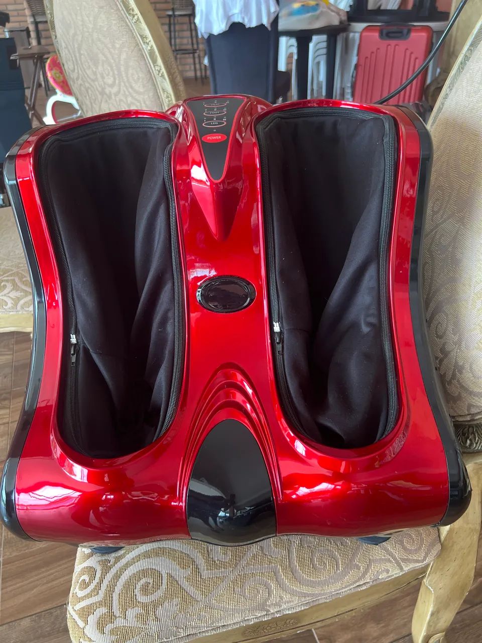 Lindo massageador para pés e pernas, ativa circulação e alivia dores - Foto 3