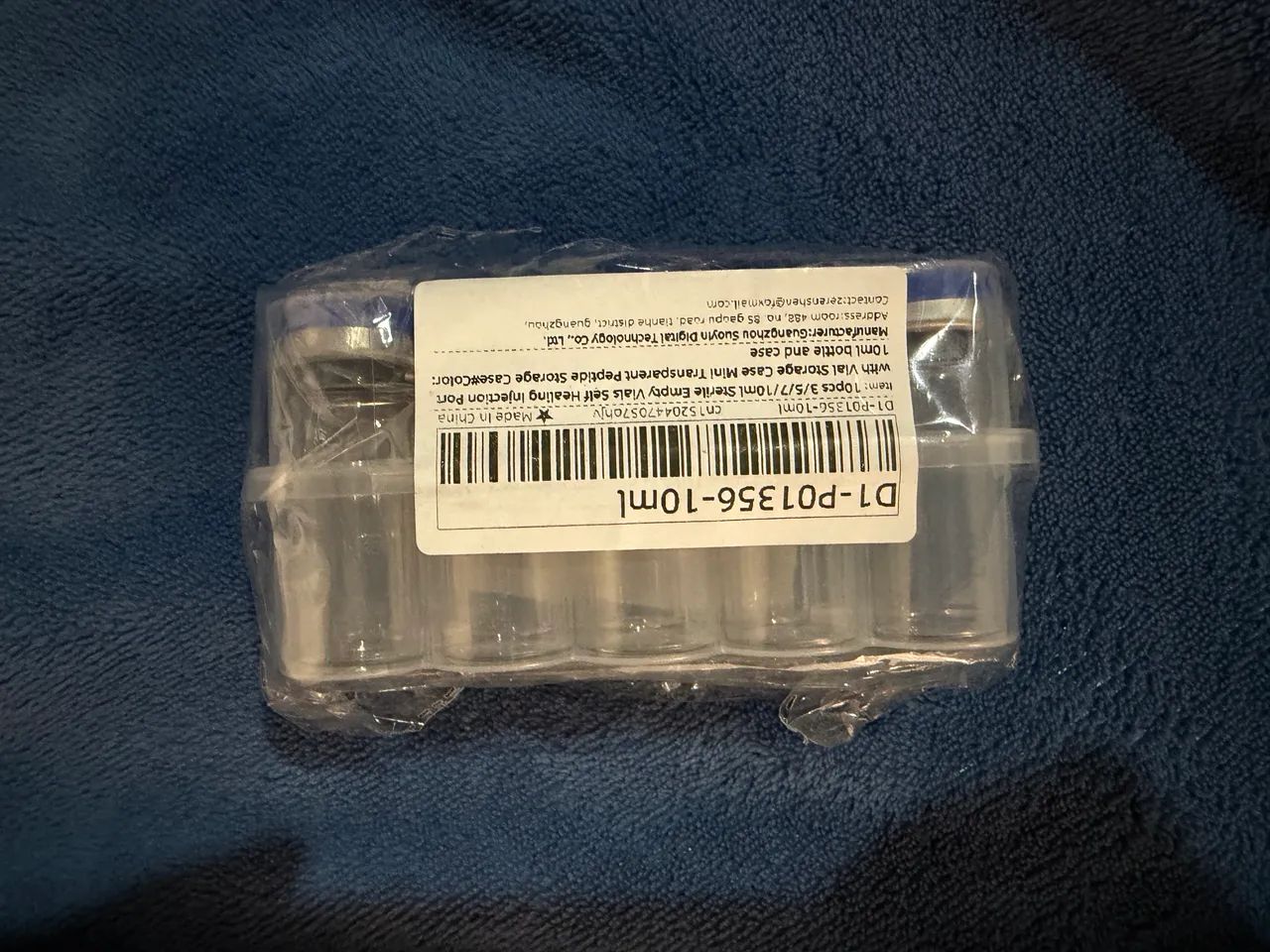 10 FRASCOS AMPÔLAS DE VIDRO ESTÉREIS 10ml COM CAIXA DE SEGURANÇA  - Foto 5