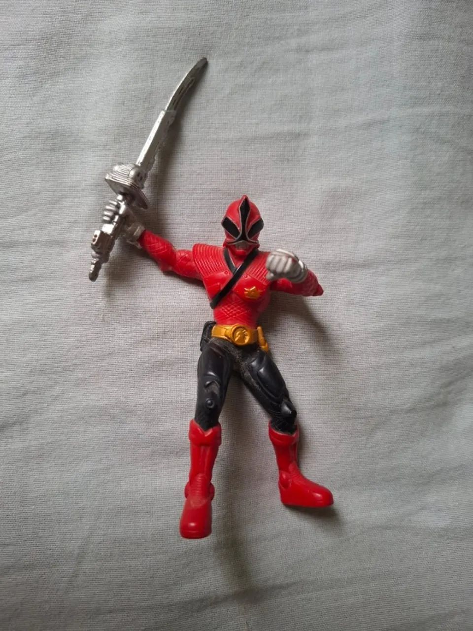 Power Ranger Samurai Bonecos de Ação - Foto 2
