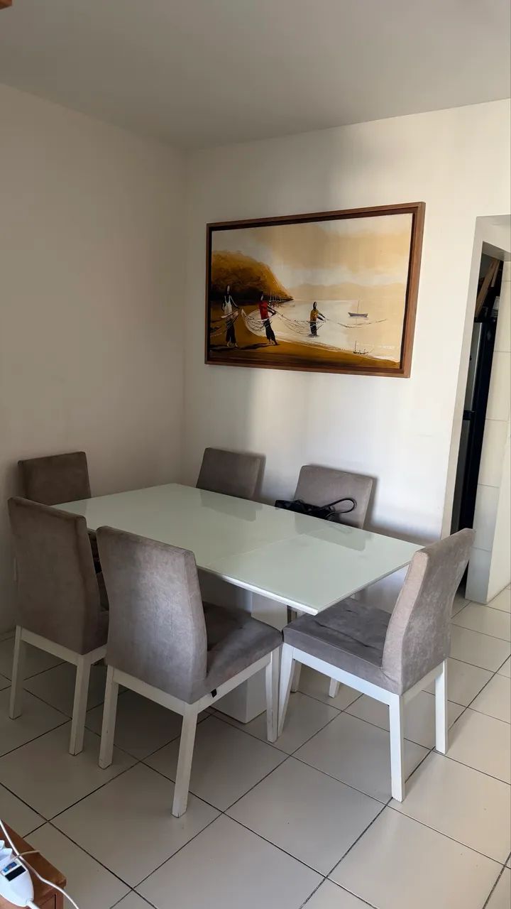Mesa de jantar 6 cadeiras  - Foto 4