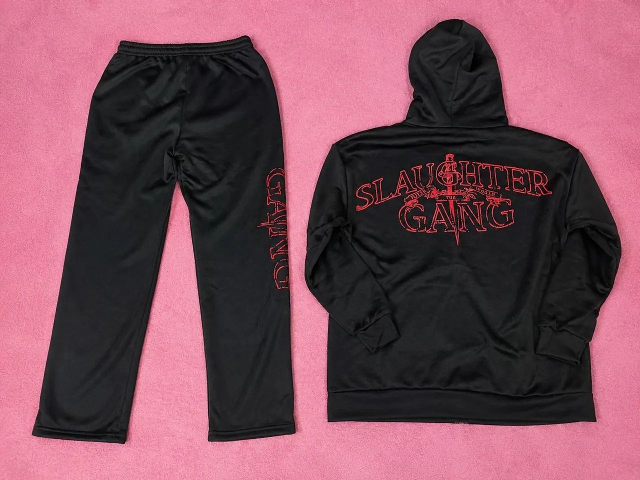 Conjunto moletom Corteiz Slaughtergang - Foto 2