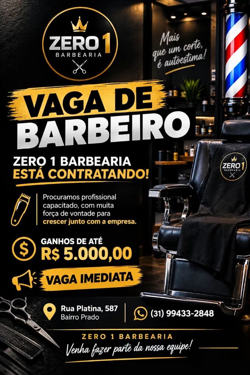 Vaga barbeiro  - Foto 5