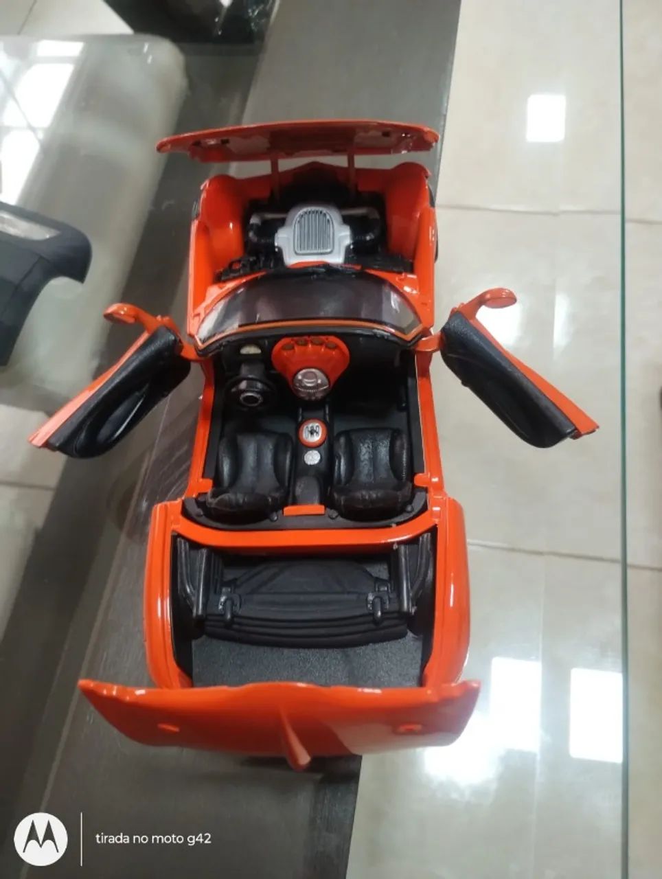 Miniatura 1/18 - Dodge Concept Conversível Laranja  - Foto 4