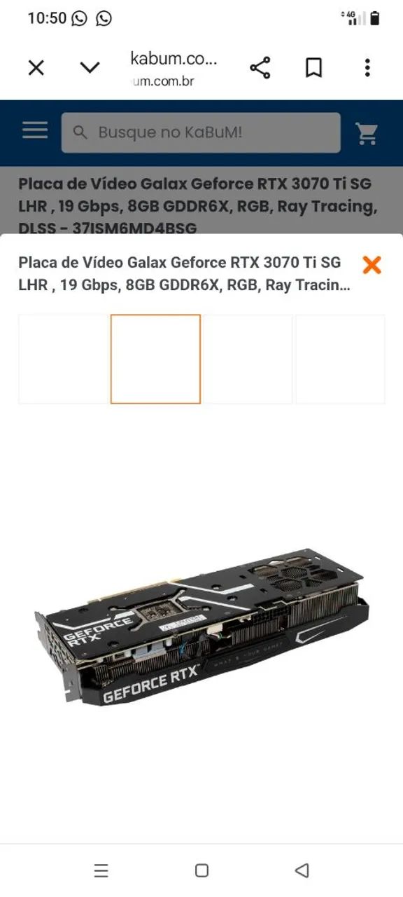 Rtx 3070ti 8gb RGB galax - Foto 2