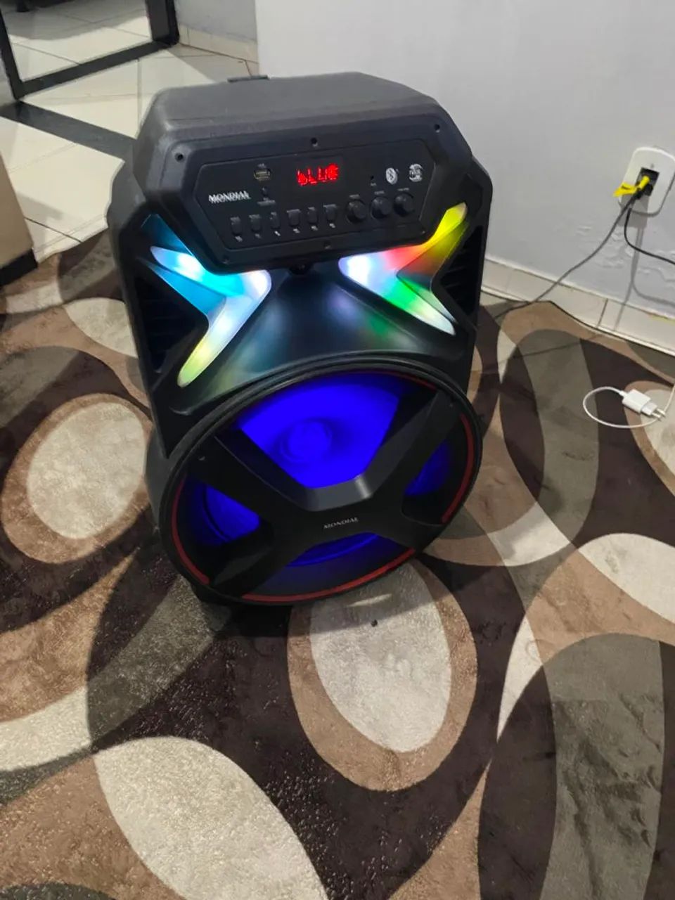 Caixa amplificada mondial 700w - Foto 5
