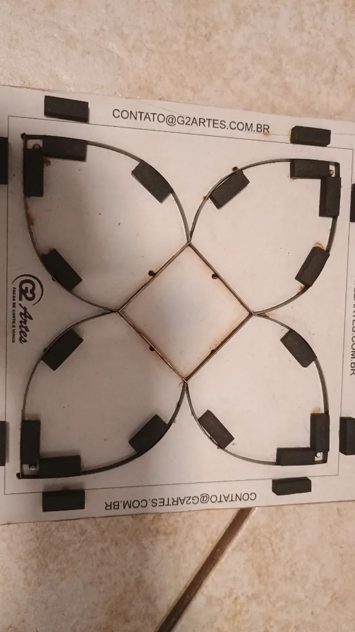 Facas corte vinco forminha de doce - Foto 5