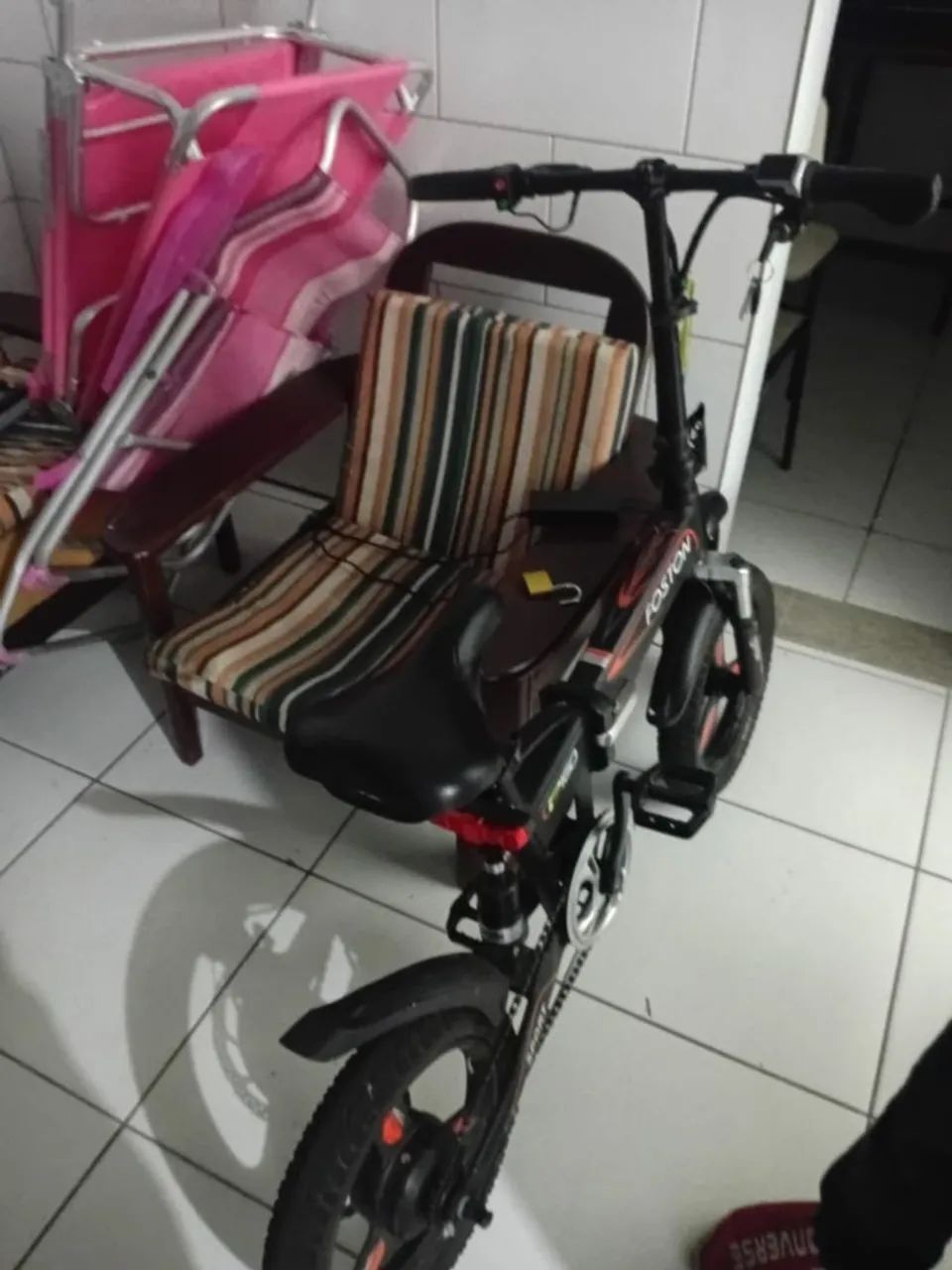 Bicicleta elétrica, tenho vídeos dela. - Foto 2
