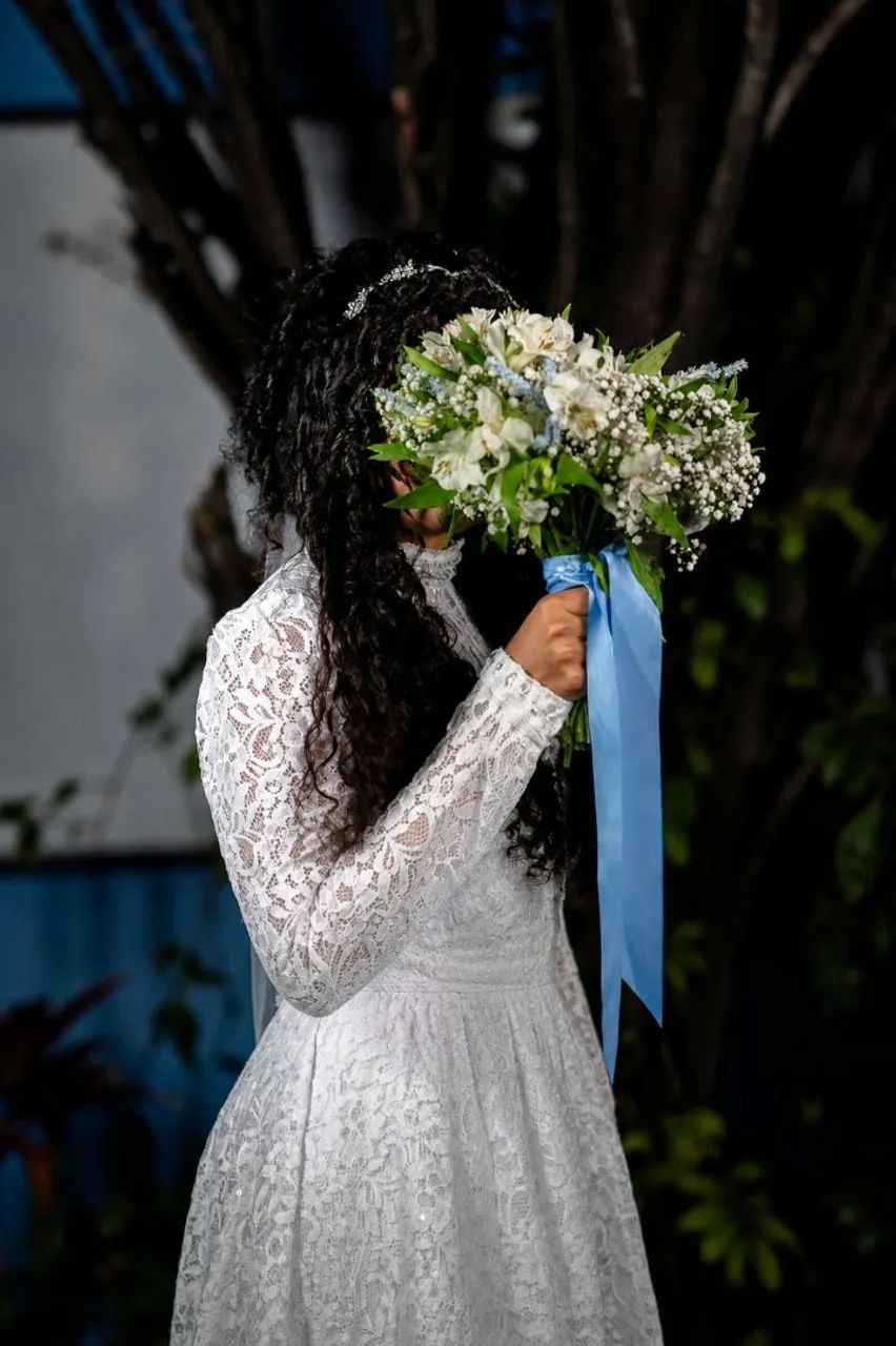 Vestido de Noiva + Grinalda  - Foto 2