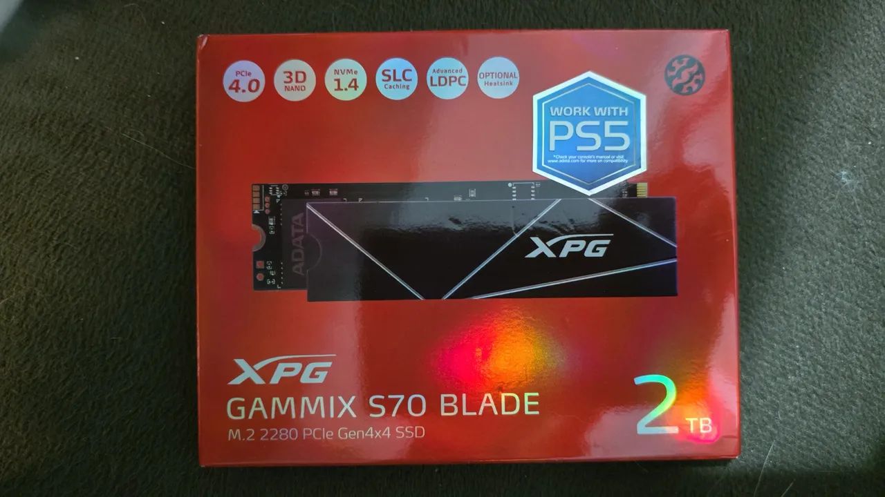 SSD XPG S70 Blade - 2TB
