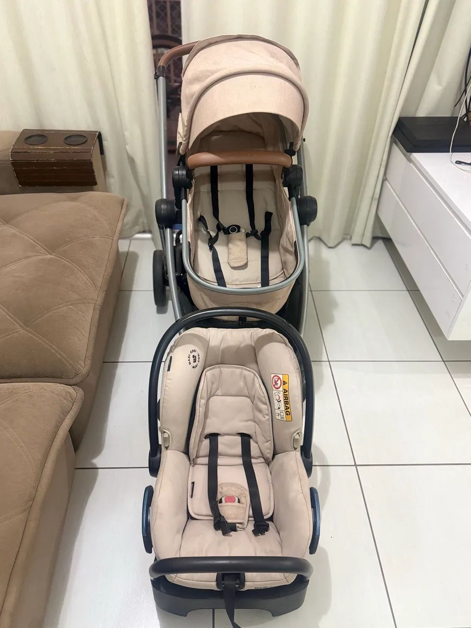Carrinho de Bebê Maxi-Cosi Ana Completo  - Foto 3