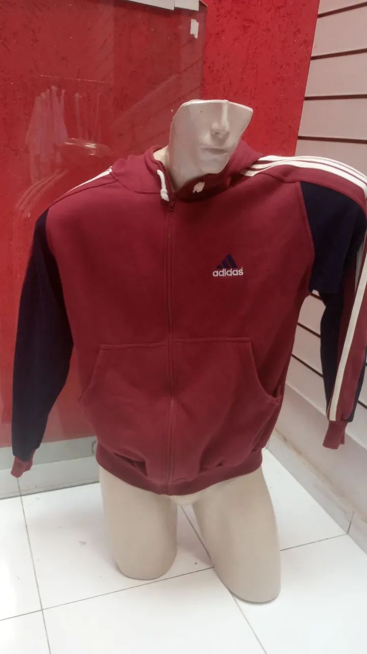 BLUSA DE MOLETON ADIDAS ORIGINAL ANOS 90 NOVA