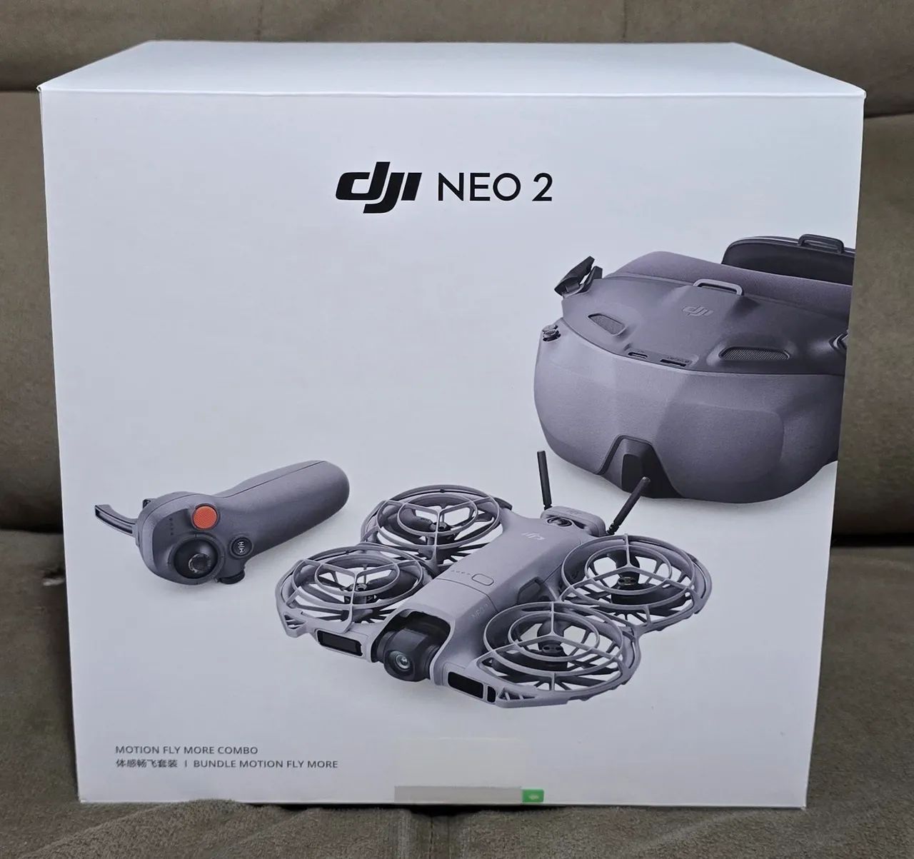 DRONE DJI NEO 2 FLY MOTION COMBO COM ÓCULOS NOVO, LACRADO À PRONTA ENTREGA - Foto 2