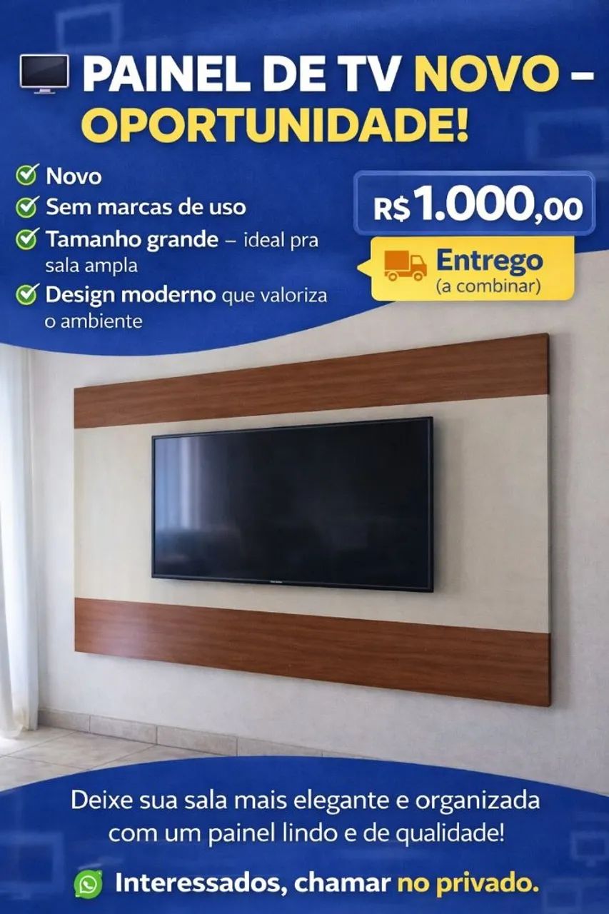 Painel de televisão 