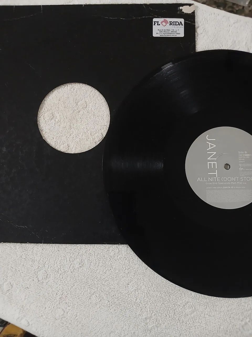 DISCO VINIL JANET 