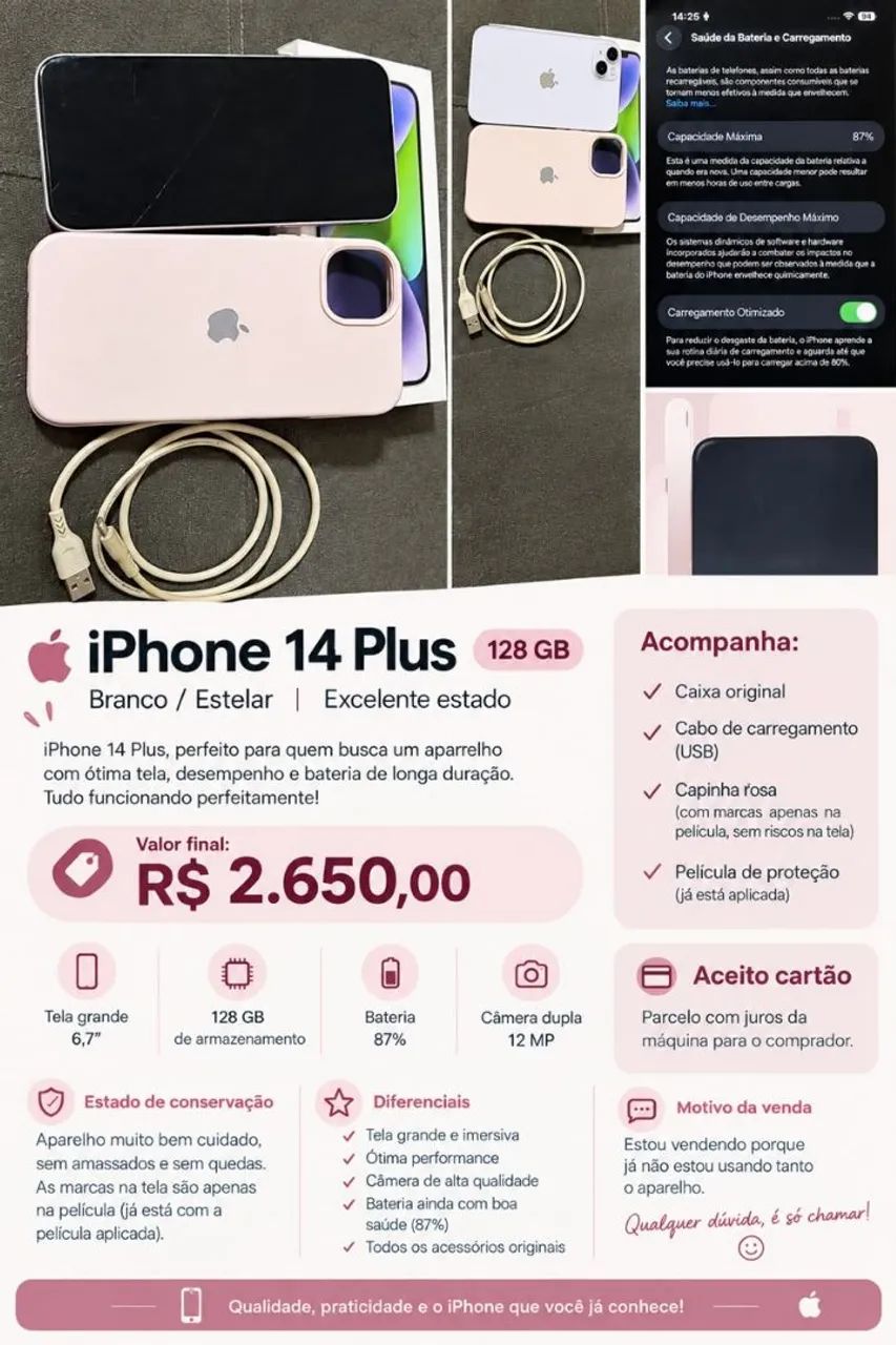 iPhone 14 Plus 128Gb