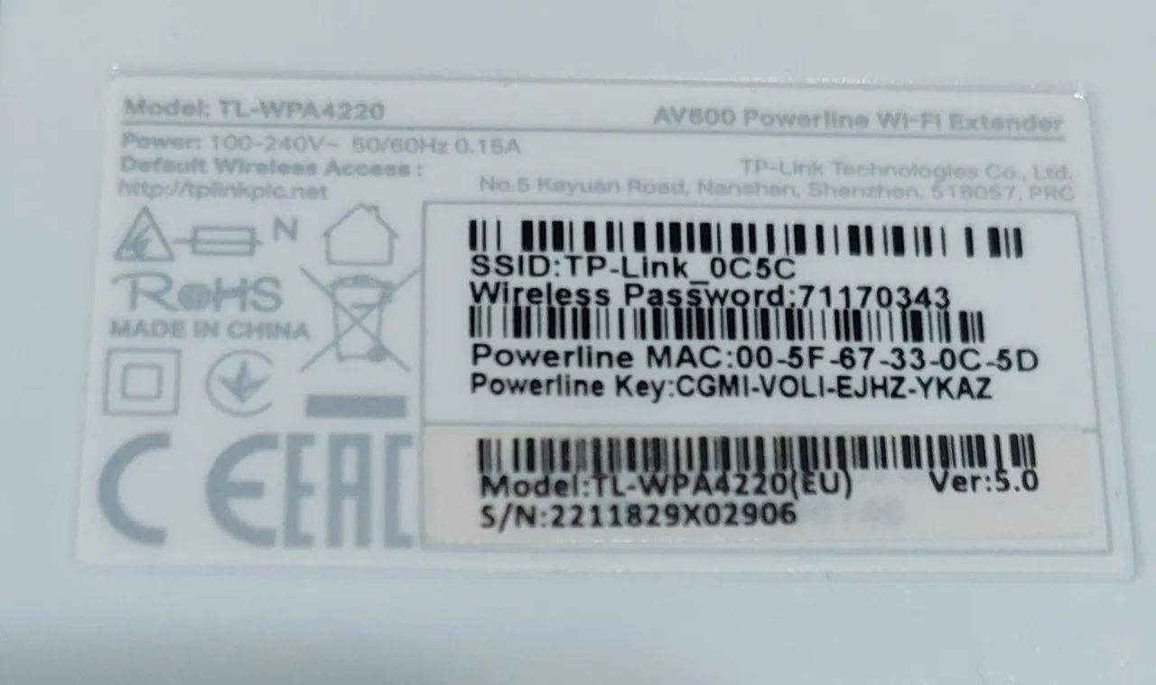 Kit Powerline TP-LINK TL-PA9020P e TL-WPA4220 - Foto 3