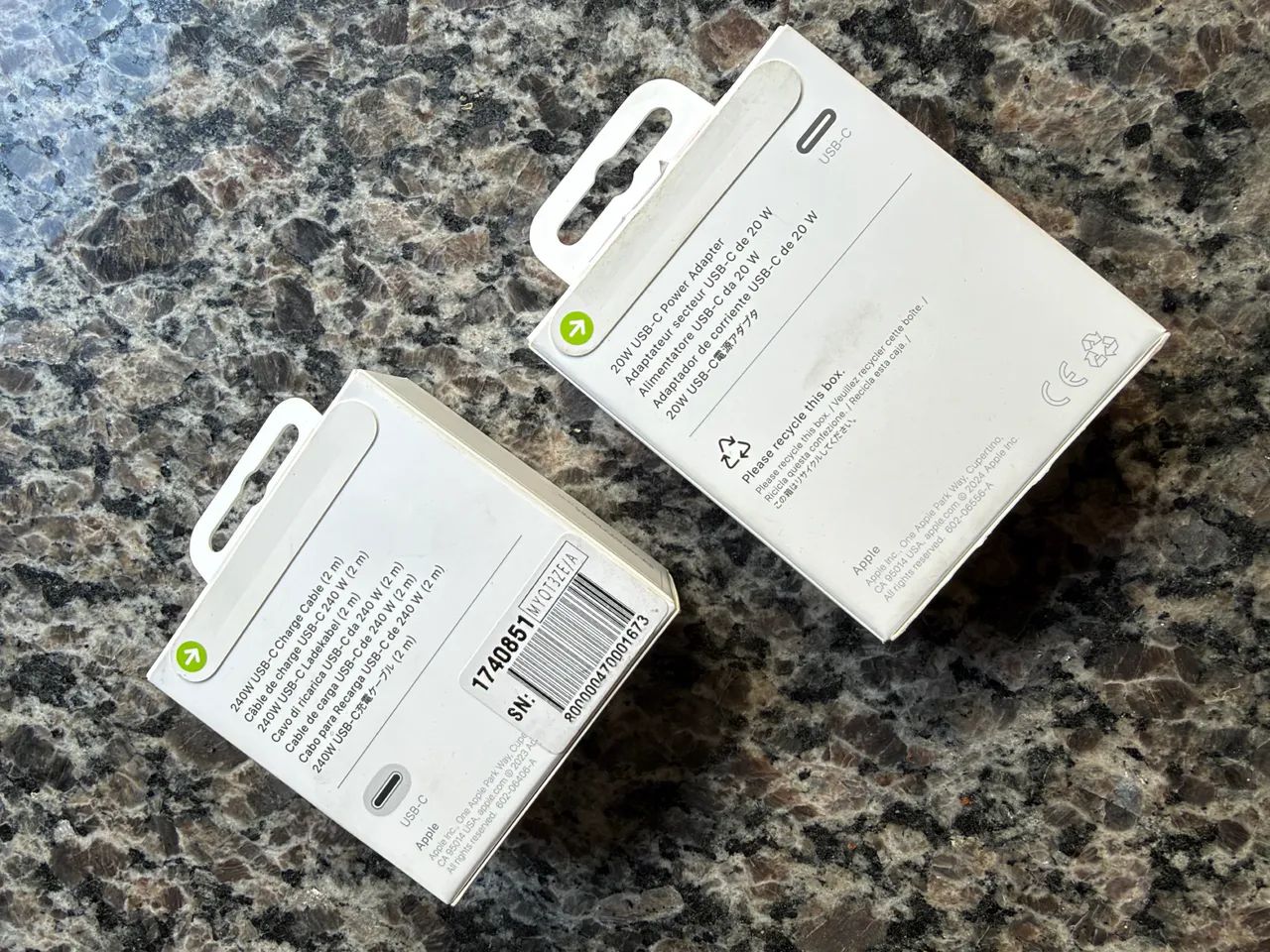 Charge cable 2m + power adapter apple - Foto 2