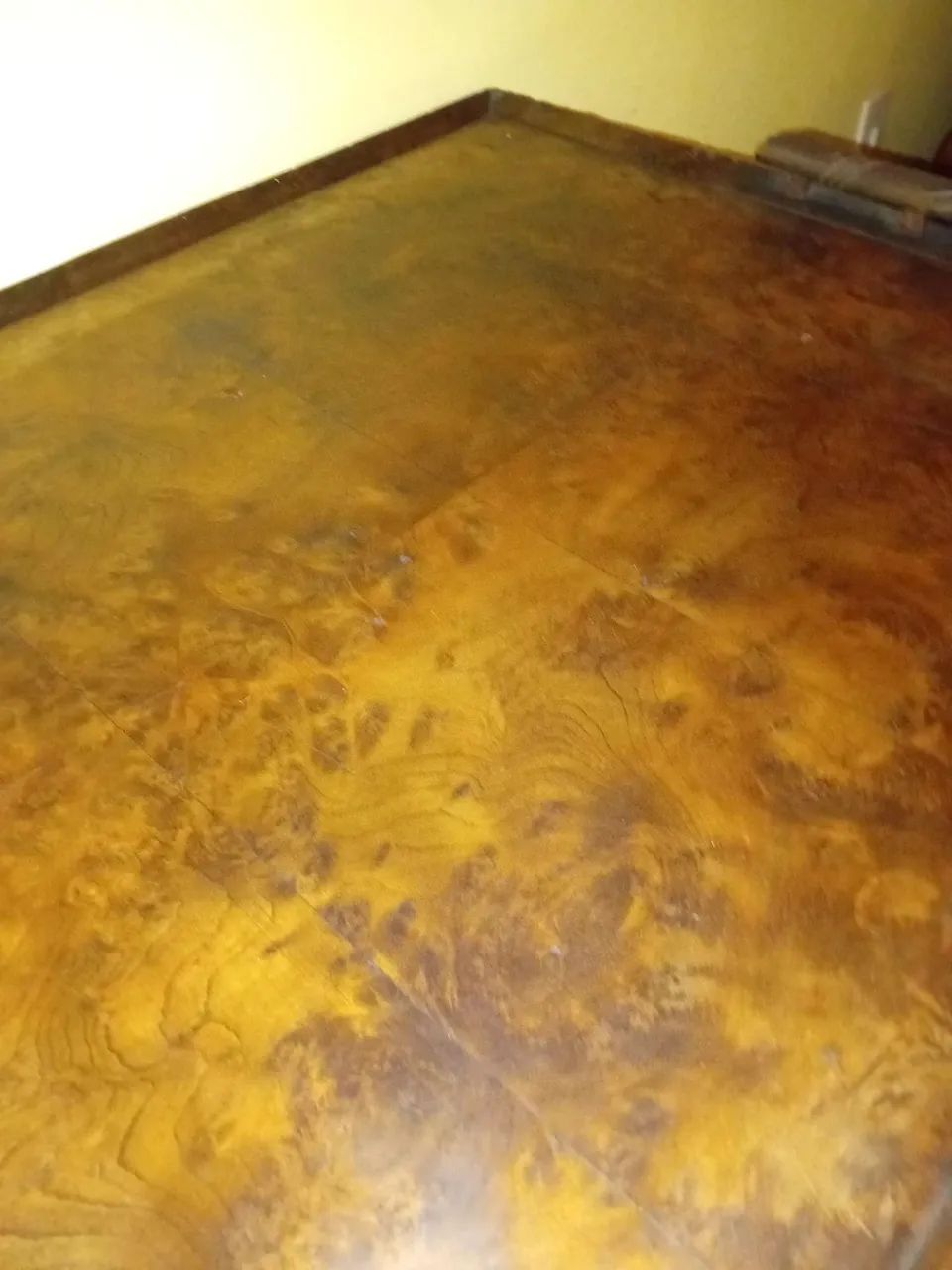 Mesa lateral madeira maciça,  estilo bandeja com mosaico  - Foto 4