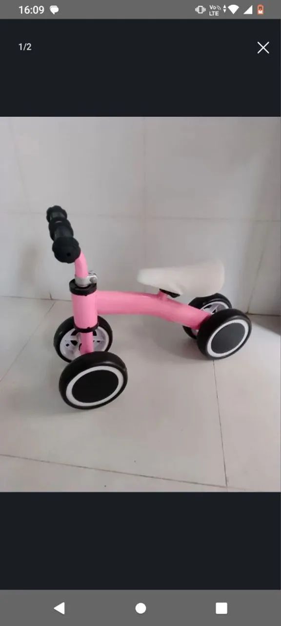 Bicicleta para bebê 