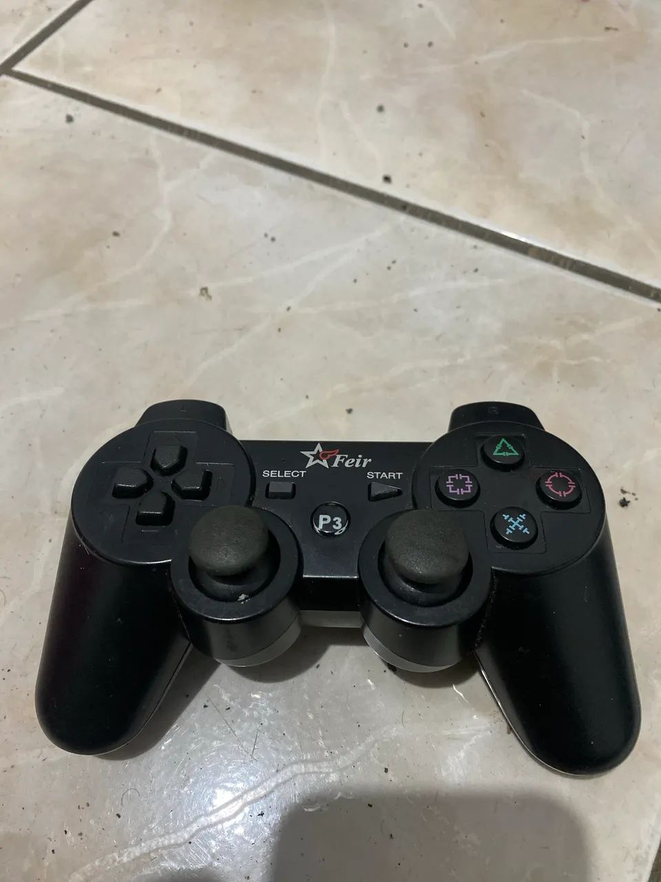 Controle da marca Feir estilo PlayStation 3