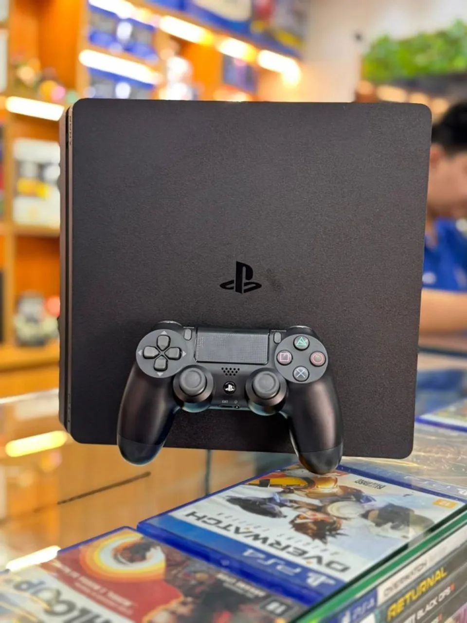 PlayStation 4 Slim com 2 Jogos de Brinde - Foto 5