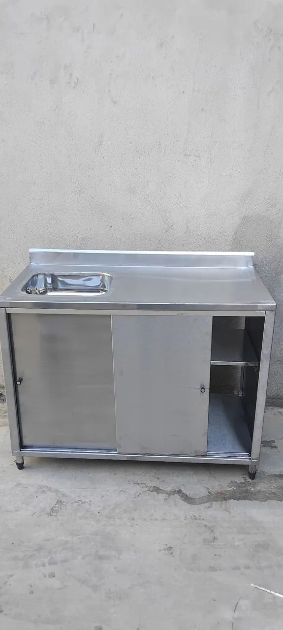 Balcão em Inox 