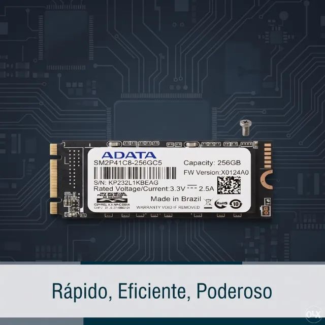 SSD M.2 NVMe 256GB ADATA - Notebook - Foto 4