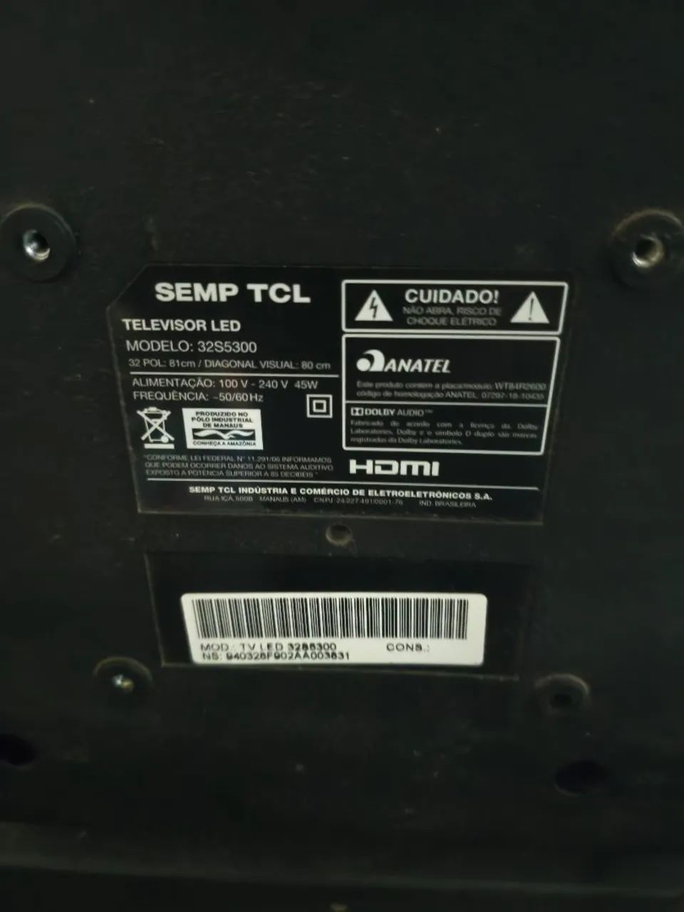 SmartTV TCL 32 polegadas  - Foto 3