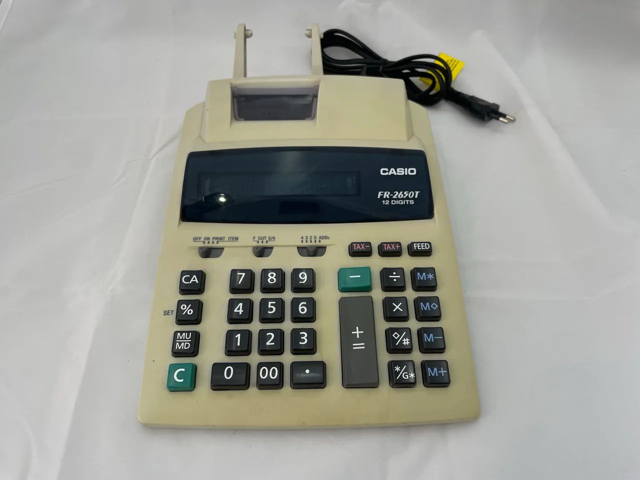 Calculadora de Bobina Casio FR-2650T