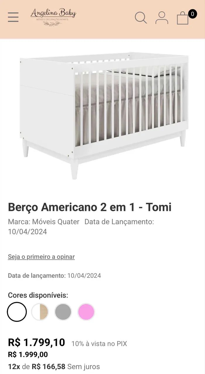 Berço mini cama Tomi - Foto 4
