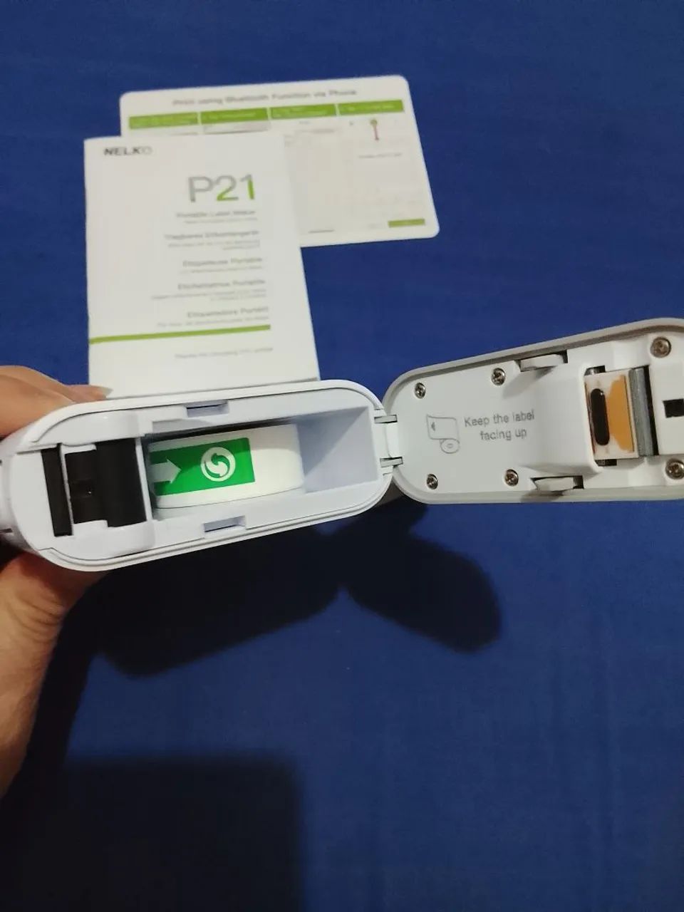 Mini impressora para fazer etiqueta personalizada  - Foto 3