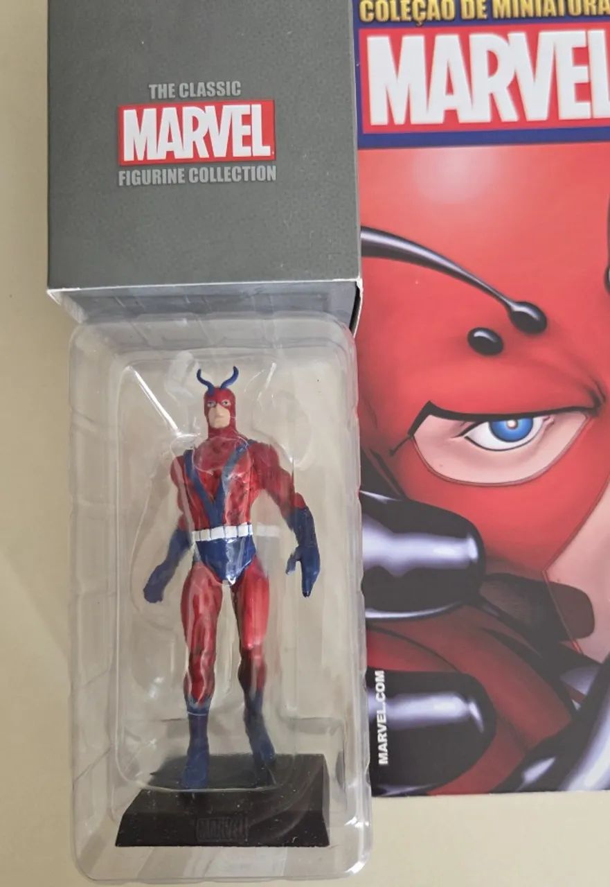 Gigante Vingadores Marvel Miniatura Chumbo Eaglemoss - Foto 3