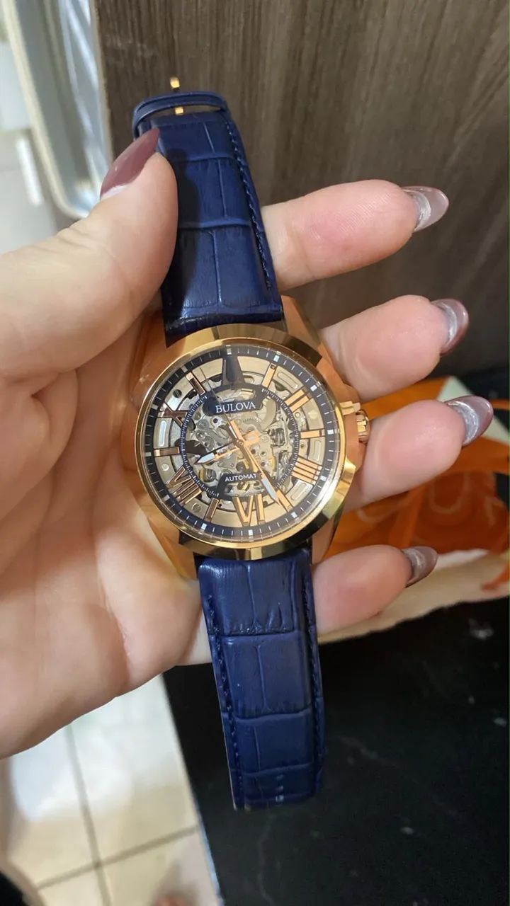 Relógio Bulova Sutton Automático skeleton 43Mm - Foto 3