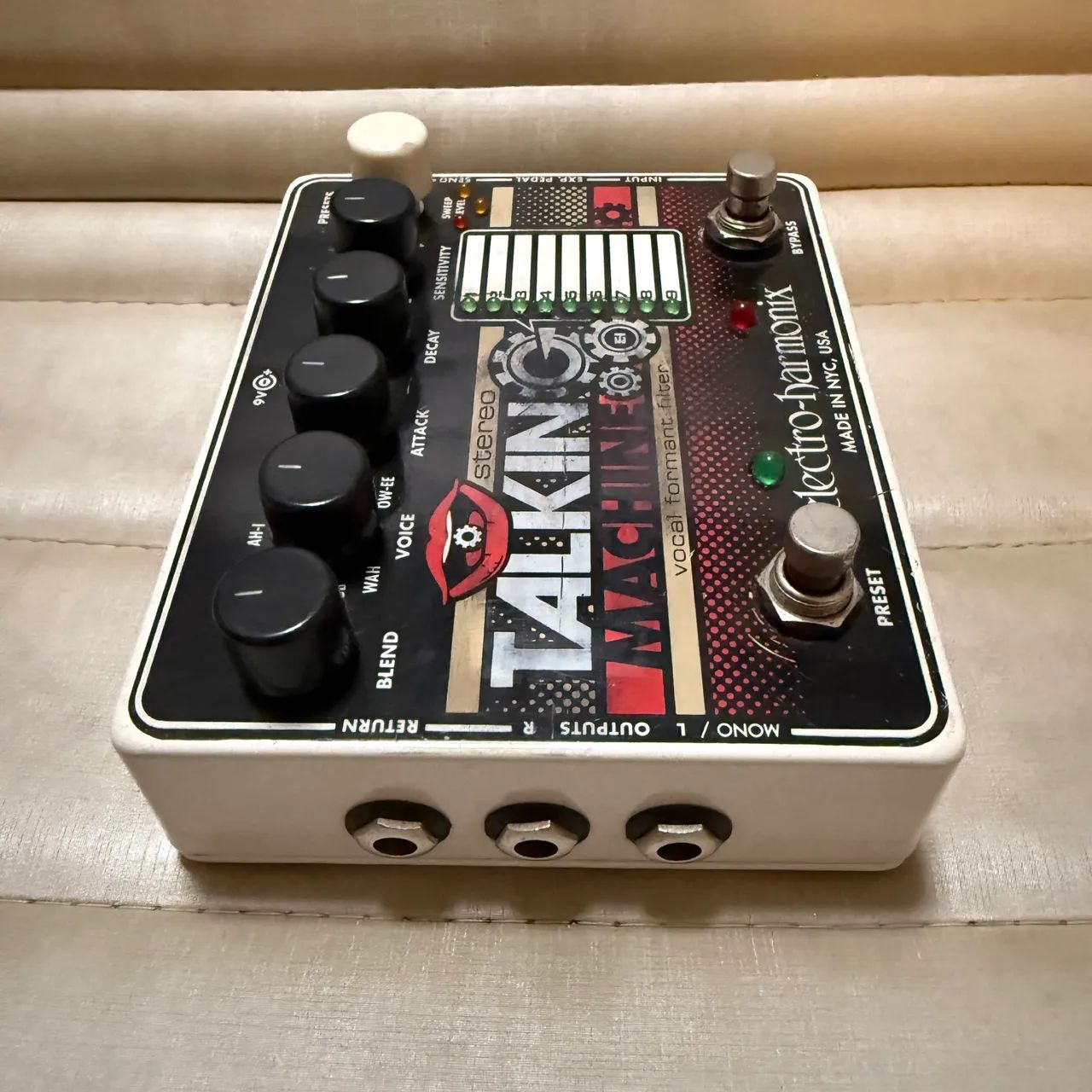 レア　electro-harmonix Talking Machine Pedal Electro Harmonix Talking Machine - Descontinuado - Talkbox