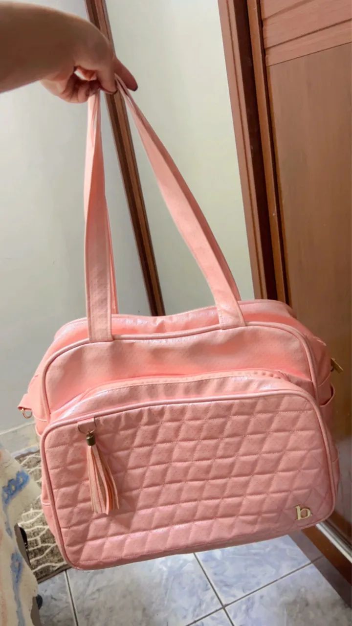 Kit Bolsa Maternidade Boni Bolsas Lotus - Foto 4