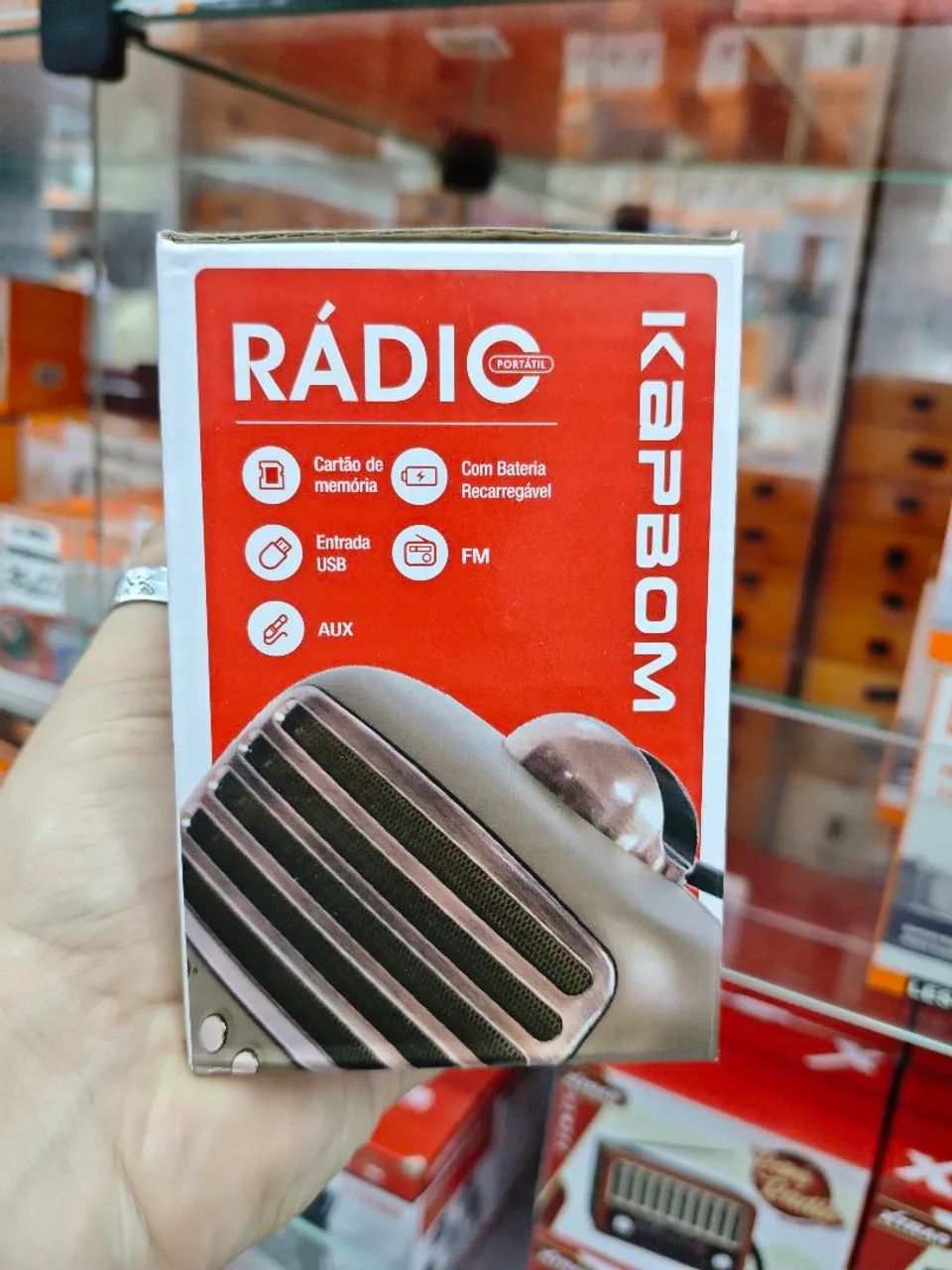 Rádio Portátil NOVO - Foto 3