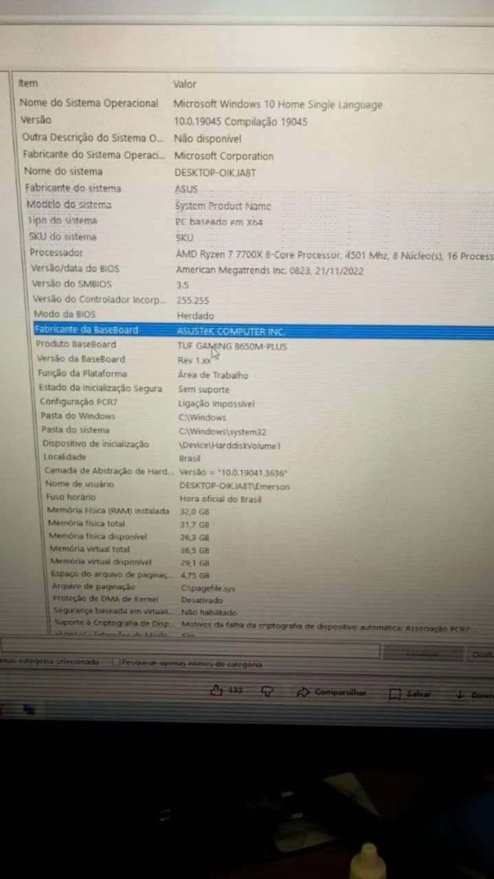 PC Gamer Ryzen 7 7700X | RTX 3060 | 32GB RAM | SSD 1TB - Foto 2