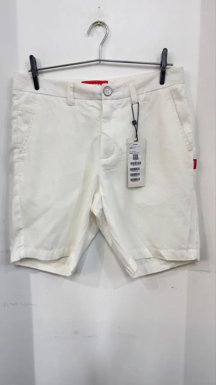 Bermuda Reserva Linho Casual li off white TAM. 40