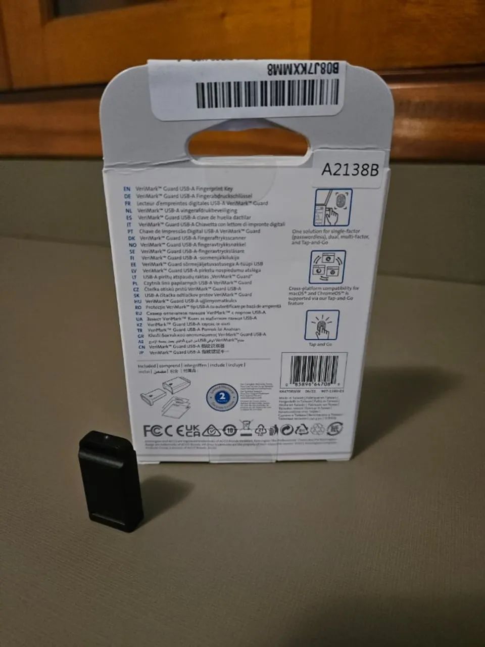 Kensington VeriMark? Guard FIDO2 Chave de Segurança com Biometria - Foto 4